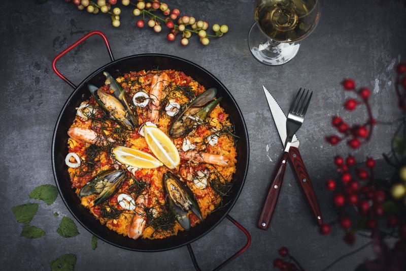 Paella Vinos Jerez